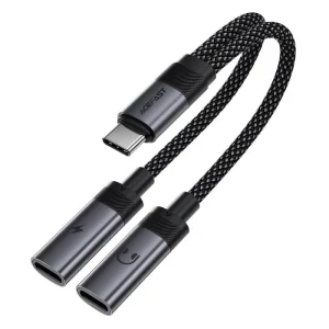 Acefast J14 USB-C Audio Adapter & Splitter